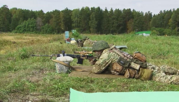 Снайперы ЦВО провели учения на полигоне под Екатеринбургом