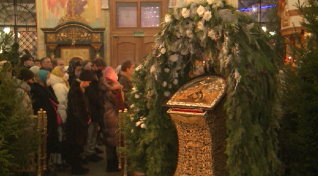Рождество отметили православные верующие