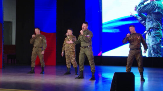 Музыкальная группа из Луганска «123 полк» впервые выступила на Урале