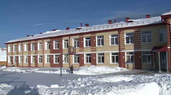 В селе Нижнеиргинское построили новую школу