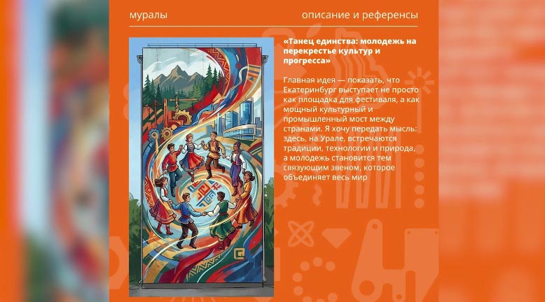 Выбрать эскиз мурала к фестивалю молодежи предлагают уральцам