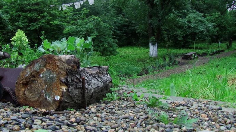 Последствия ливней устраняют в саду Кузьмы Рудого в Нижнем Тагиле