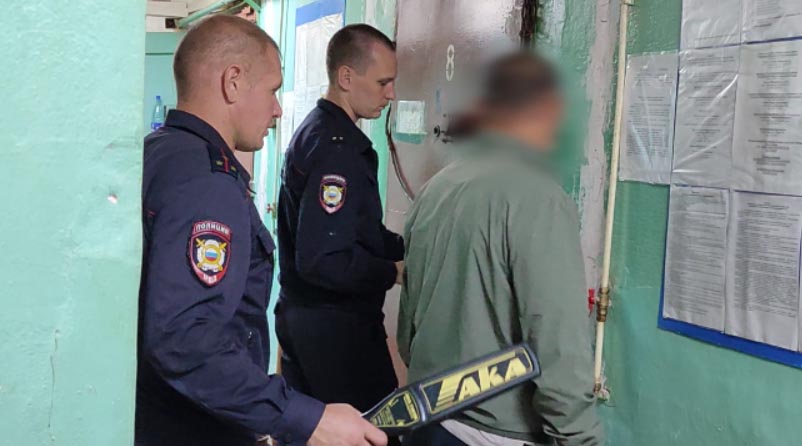 Задержан наркозакладчик с большой партией незаконного груза