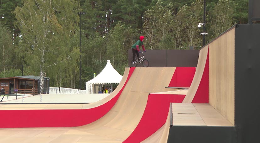 Соревнования по BMX-фристайлу проходят в Екатеринбурге